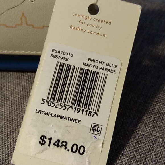 NWT Radley London Macy's Day Parade Long Flip Wallet - Picture 5 of 14